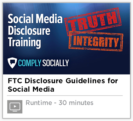 Social Media Disclosure