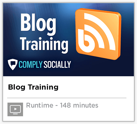 Blog Training
